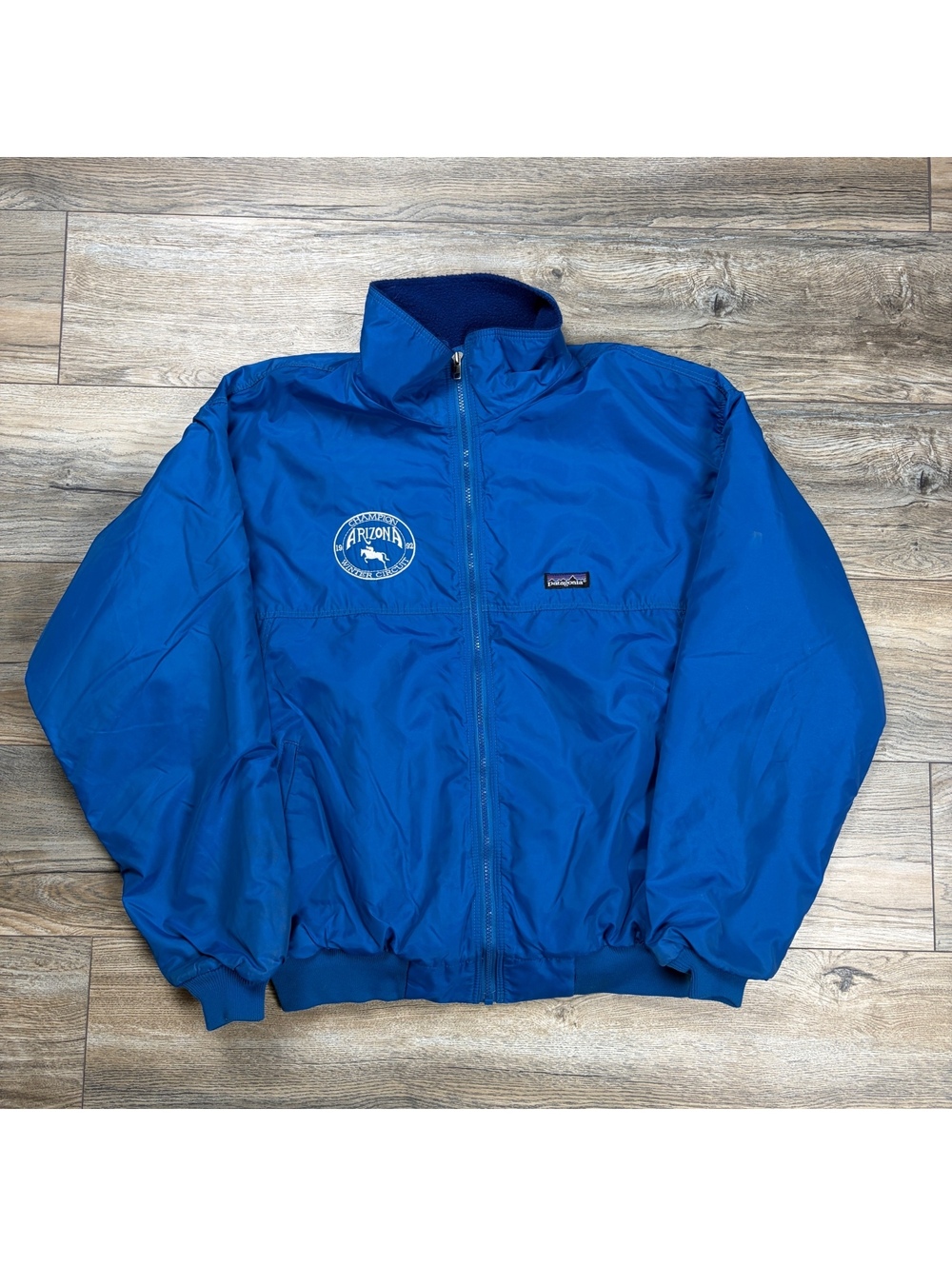 1992 Patagonia Blue Arizona Bicycle Circuit Jacket